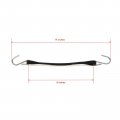 The Rop Shop Pack Of 6 9 Black Rubber Tarp Strap Elasticity Elastic Epdm For Secure Cargo
