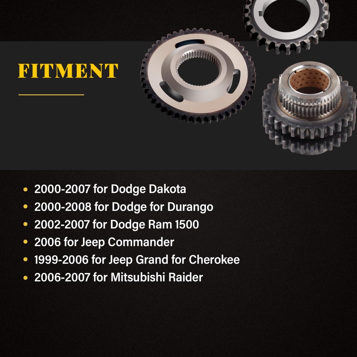 Engine Timing Chain Kit Sets S861 Fits For Dodge Dakota Durango Ram 1500 For Jeep Commander Grand Cherokee Mitsubishi Raider 4