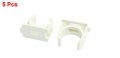 Uxcell Pvc Water Pipe Clamps Clips 3 4 25mm Tv Trays Tubing Hose Hanger Support Pex 5pcs