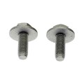Splash Shield Retainer Bolts For Chevy S10 2004 Steel Geomet Finish Hex Head Threaded Fastener 2 Piece Set Replaces 11517817