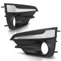 Fog Light Trim For Subaru Impreza 2017 2019 Fits Chrome Models Driver And Passenger Side Pair Replaces 57731fl040 57731fl050 