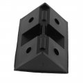 Uxcell Shelf Cabinet Plastic 90 Degree Corner Braces Angle Brackets 8pcs