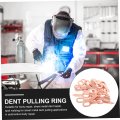 Housoutil 100pcs Body Kit Spot Welder Dent Puller Washer For Soldering Panel Car Lifter Repair Tool Stud Round Gasket Suite