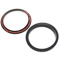 2pc Turn Signal Bezel Trim 2007-2018 Jeep Wrangler Jk Parking Light Black Pair