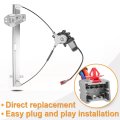 Front Driver Side Power Window Regulator With Motor Assembly Fit For Honda Element 2003 2004 2005 2006 2007 2008 2009 2010 Left