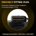 Ocpty Mass Airflow Sensor 7700314057 7700314669 8200235277 09201701 Compatible For 2001-2009 Nissan Primastar 2001-2014 Opel