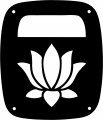 Jeeptails Lotus Flower Tail Lamp Light Covers For Jeep Cj Or Yj And Tj Wranglers Black Set Of 2 
