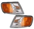 1994-1995-1996-1997 Honda Accord Corner Park Light Turn Signal Marker Lamp Pair Set Right Passenger And Left Driver Side 94 95 