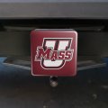 University Of Massachusetts Primary Logo Tow Trailer Hitch Cover Plug Insert 2