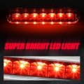 Led Third Brake Light For 2009-2011 Ford Flex High Mount Stop Rear Center Lamp Black Housing Clear Lens
