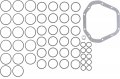708020 Pinion Shim Kit For Dana 60 Differential Fits Chevrolet C10 C20 C30 And G Series Vans 