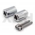 Smt-no Cut Aluminum Frame Slider Compatible With 2000-2001 Honda Cbr 929rr 2002-2003 Cbr954rr Rr Black B00rura4fc