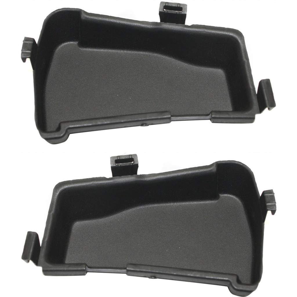 Fog Light Cover Pair For Bmw 528i 535i 550i 2014 2015 Inner Driver And Passenger Side Textured Black Bm1038140 Bm1039140