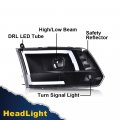 G-plus Led Drl Headlights W O Bulbs Compatible With 2009 2010 2011 2012 Dodge Ram 1500 2500 3500 Bumper Headlamp Clear Lens