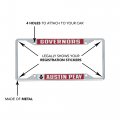 Austin Peay State University Apsu Governors Metal License Plate Frame For Front Or Back Of Car Officially Licensed Mascot