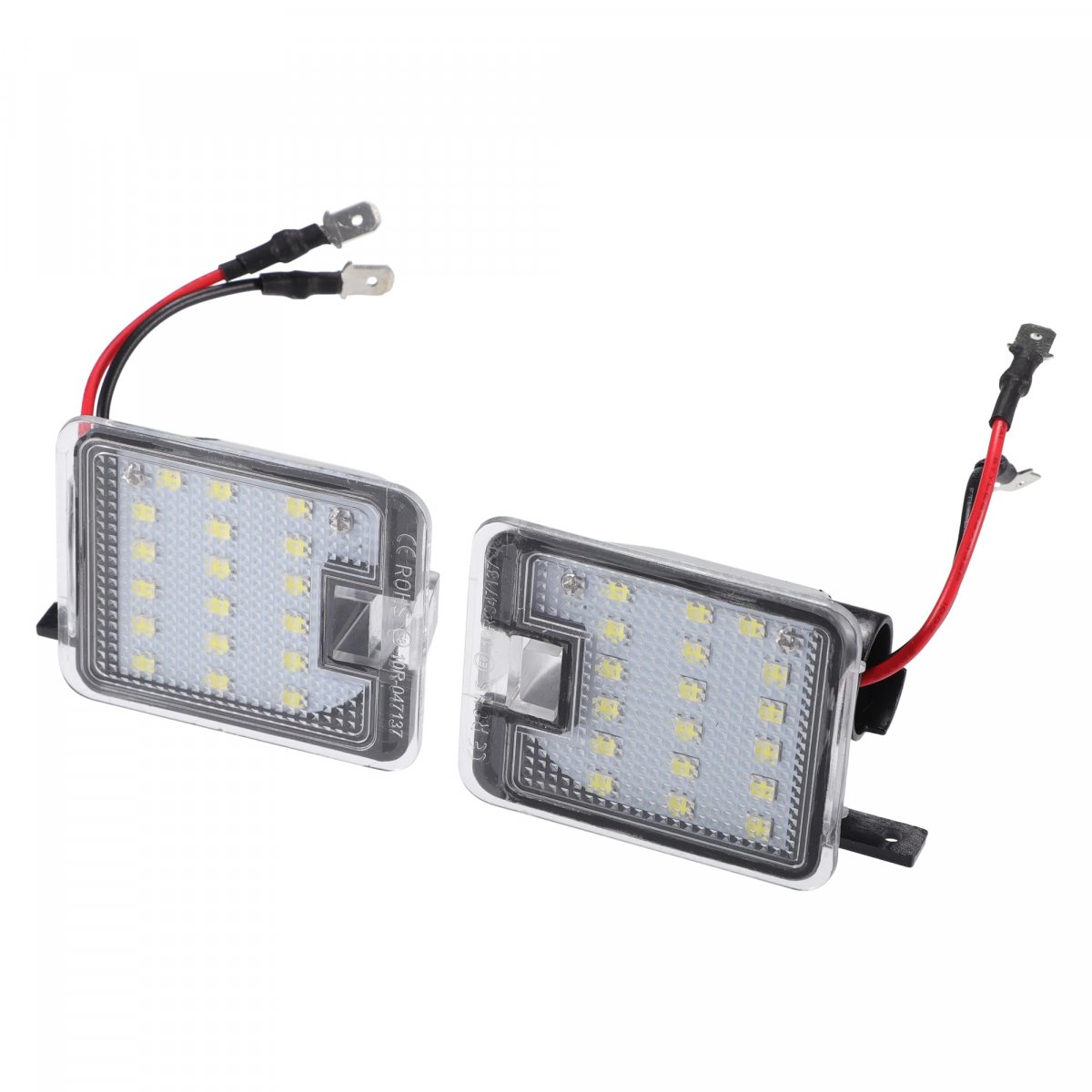 1pair Car Led License Plate Light Error Free White For Ford Kuga Mk1 2008-2012 No 6m2a13550aa 6m2a13550ab 6m2a13550ac