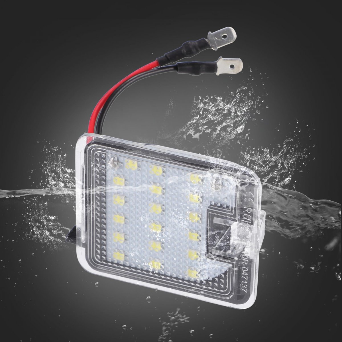 1pair Car Led License Plate Light Error Free White For Ford Kuga Mk1 2008-2012 No 6m2a13550aa 6m2a13550ab 6m2a13550ac