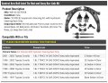 Marketplace Auto Parts Front Control Arm Ball Joint Tie Rod And Sway Bar End Link Kit 10 Piece Compatible With996-2002 Toyota