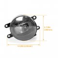 Hecasa Led Fog Light Driving Lamp Upgrade Kit Compatible With 2014-2022 Toyota 4runner Corolla Highlander Rav4 Tacoma Tundra