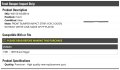 Front Bumper Impact Strip Without White Line Compatible With 1981-1987 Buick Regal 2-door