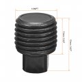 Uxcell Outer Square Head Socket Pipe Fitting Plug 1 4npt Male Thread Carbon Steel 6pcs For Terminate Ends