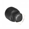 Uxcell Outer Square Head Socket Pipe Fitting Plug 1 4npt Male Thread Carbon Steel 6pcs For Terminate Ends