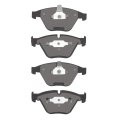 Disc Brake Pads For Bmw 645ci 545i 2004 2005 Electronic Pad Wear Sensor 2 69 In Inner Height Front Position Alx Pau Df 1600 
