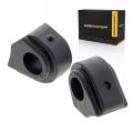 Stabilizer Bar Bushing Set For 20 2009 Chevy Trailblazer Rubber Black 2 Piece Kit 0 47 Inside Diameter 2 3 In Outside Front
