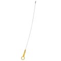 Engine Oil Dipstick For Cadillac Xt6 2020 2021 2022 2023 2024 Braided Stainless Steel With Yellow Plastic Handle Replaces 