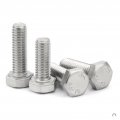Seroni 5-20pcs External Hex Hexagon Head Screws With Full Thread M3 M4 M5 M6 M8 M10 M12 304 Stainless Steel Bolt Din933 Color