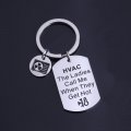 Faadbuk Hvac Tech Giftnician Keychain The Ladies Call Me When They Get Hot For Her Coworker Husband Hvac Tech