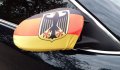 Mirror Flag Germany German With Eagle Car Auto Side Covers Set Of 2