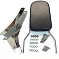 Htt Group Motorcycle Chrome Flame Fire Backrest Sissy Bar For 2005-2012 Suzuki Boulevard M50 Vz800 C50 Vl800 C50tt C50c Vl800c
