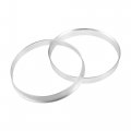 X Autohaux 4pcs Od 74 1mm To Id 72 6mm Aluminum Alloy Car Hub Centric Rings Wheel Bore Center Spacer