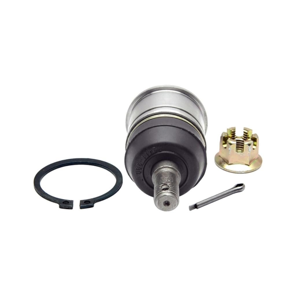 Front Lower Ball Joint For Acura El 1997 1998 1999 2000 Steel Press In Type Non Adjustable With Castle Nut And Cotter Pin Hole