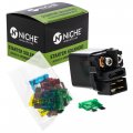 Niche Starter Motor Solenoid Kit For Honda Elite 250 Ch250 Big Ruckus Ps250 31200-kab-018 35850-mr5-007 Scooter