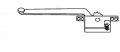 Casement Window Operator Right Hand Face Mount White 9 In Long Arm Handle Included 