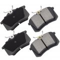 Ocpty Ceramic Brake Pads Rear Set 4pcs Fit For 1998-2004 Audi A4 1998-2003 A6 1999-2003 Quattro 2000-2004 Tt