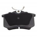 Ocpty Ceramic Brake Pads Rear Set 4pcs Fit For 1998-2004 Audi A4 1998-2003 A6 1999-2003 Quattro 2000-2004 Tt