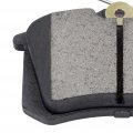 Ocpty Ceramic Brake Pads Rear Set 4pcs Fit For 1998-2004 Audi A4 1998-2003 A6 1999-2003 Quattro 2000-2004 Tt