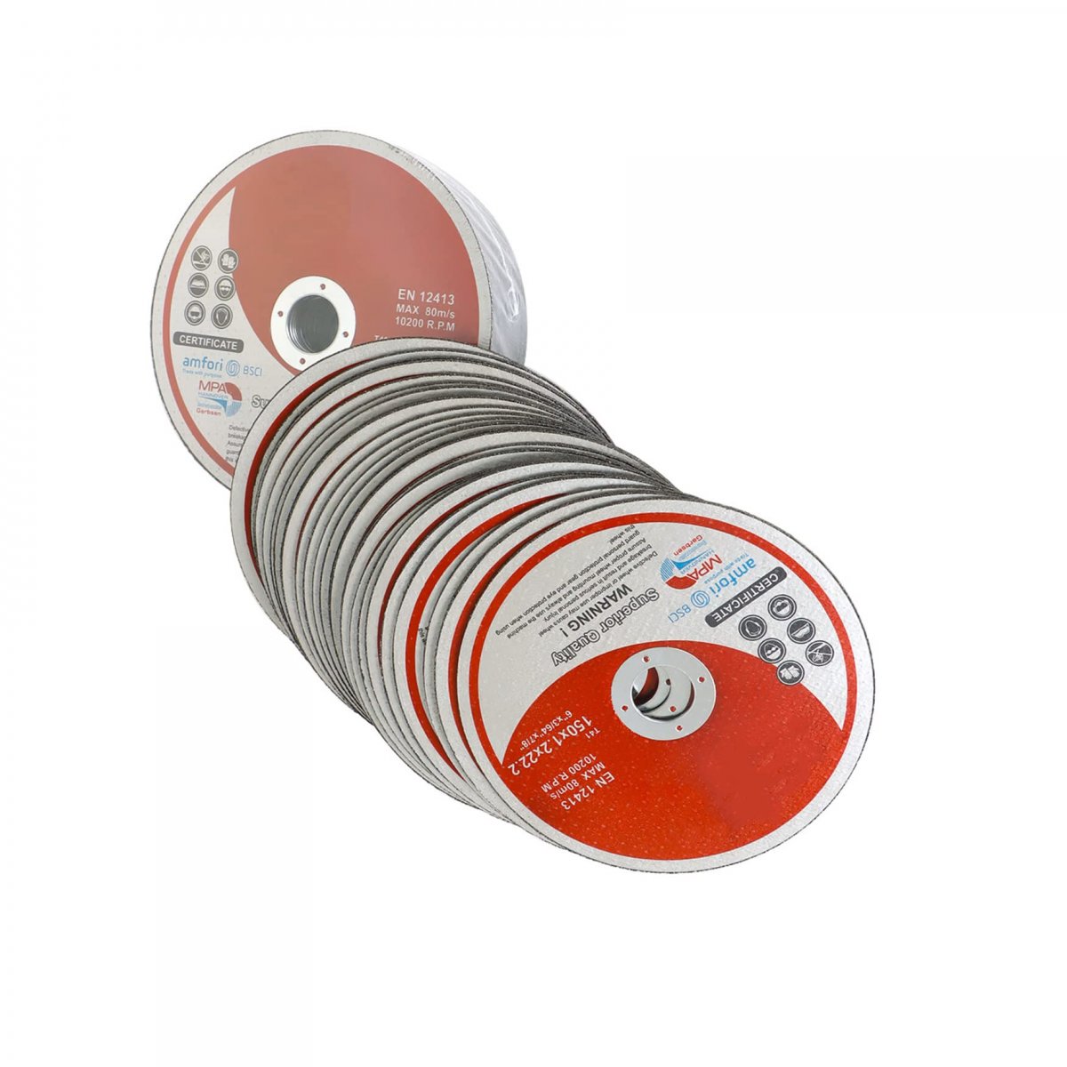 50 Pack 6 Inch Cut Off Wheels For Metal And Stainless Steel Cutting Discs Angle Grinders X 045 7 8