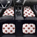 Trinidad And Tobago Front Rear Car Floor Mats Fors Auto 4-pcs Full Set Car Carpet Universal Fit Suvs Trucks Sedans Vans