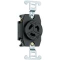 Pass Seymour 4710ccv3 Single Receptacle Two Pole Three Wire 15-amp 125-volt 