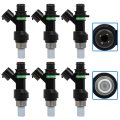 Fuel Injectors Compatible For 2006-2008 Suzuki Grand Vitara Replace Fj966 84212402 1571066j00 Oem Injector 6pcs