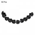 Uxcell M5x6mm Hex Socket Button Head Cap Bolts Screws Carbon Steel 50pcs