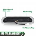 Led Third Brake Light For 02-09 Dodge Ram 3rd Bar Cargo Type X Smokya Lensa Black Housinga Ambera Reflector