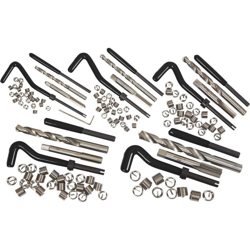 Klutch Metric Thread Repair Set 131-pc