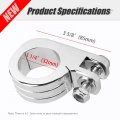 Hoypeyfiy Universal 1 25 Highway Bar Foot Pegs Mount 4 32mm Crash Footpeg Bracket For Harley Honda Suzuki Kawasaki And Yamaha