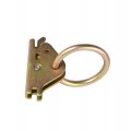 Moebulb Steel E-track O Ring Tie-down Anchors 10-pack For Cargo Loads In Flatbeds Trailers Van Trucks Pickups Tie Down 