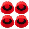 4 Pcs Replacement Solid Base Gas Can Caps Compatible With Metal Jerry Cans Standard Opening